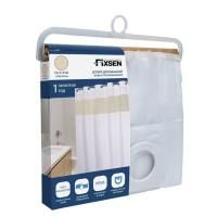 Штора для ванны Fixsen FX-5115A 180х180 Белая Штора для ванны Fixsen FX-5115A 180х180 Белая
