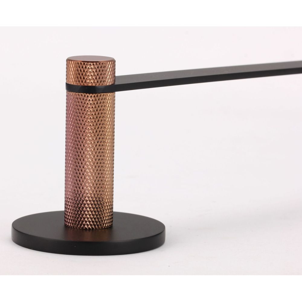 Полотенцедержатель Savol S-002124HD, черный/бронза