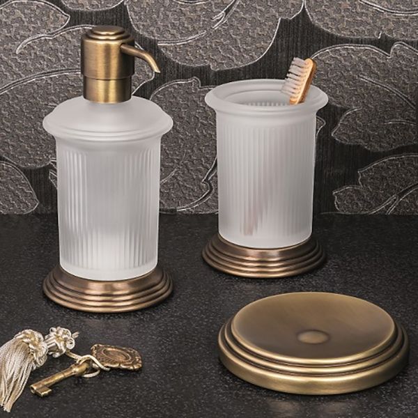 Стакан для зубных щеток Colombo Design Hermitage B3341.OA Бронза Стакан для зубных щеток Colombo Design Hermitage B3341.OA Бронза