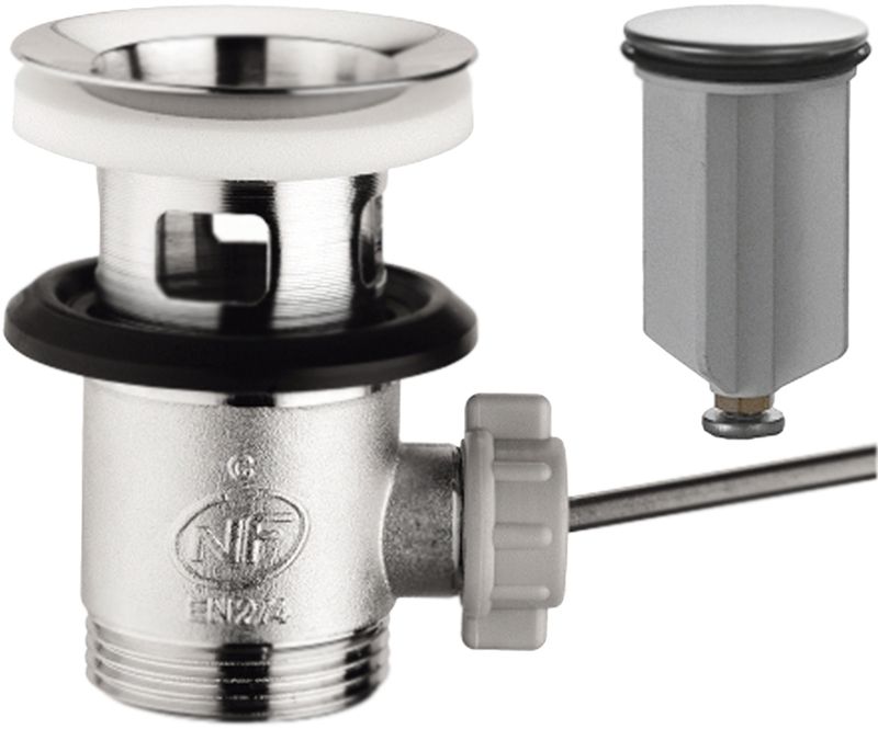 Донный клапан Clever 99127 Хром