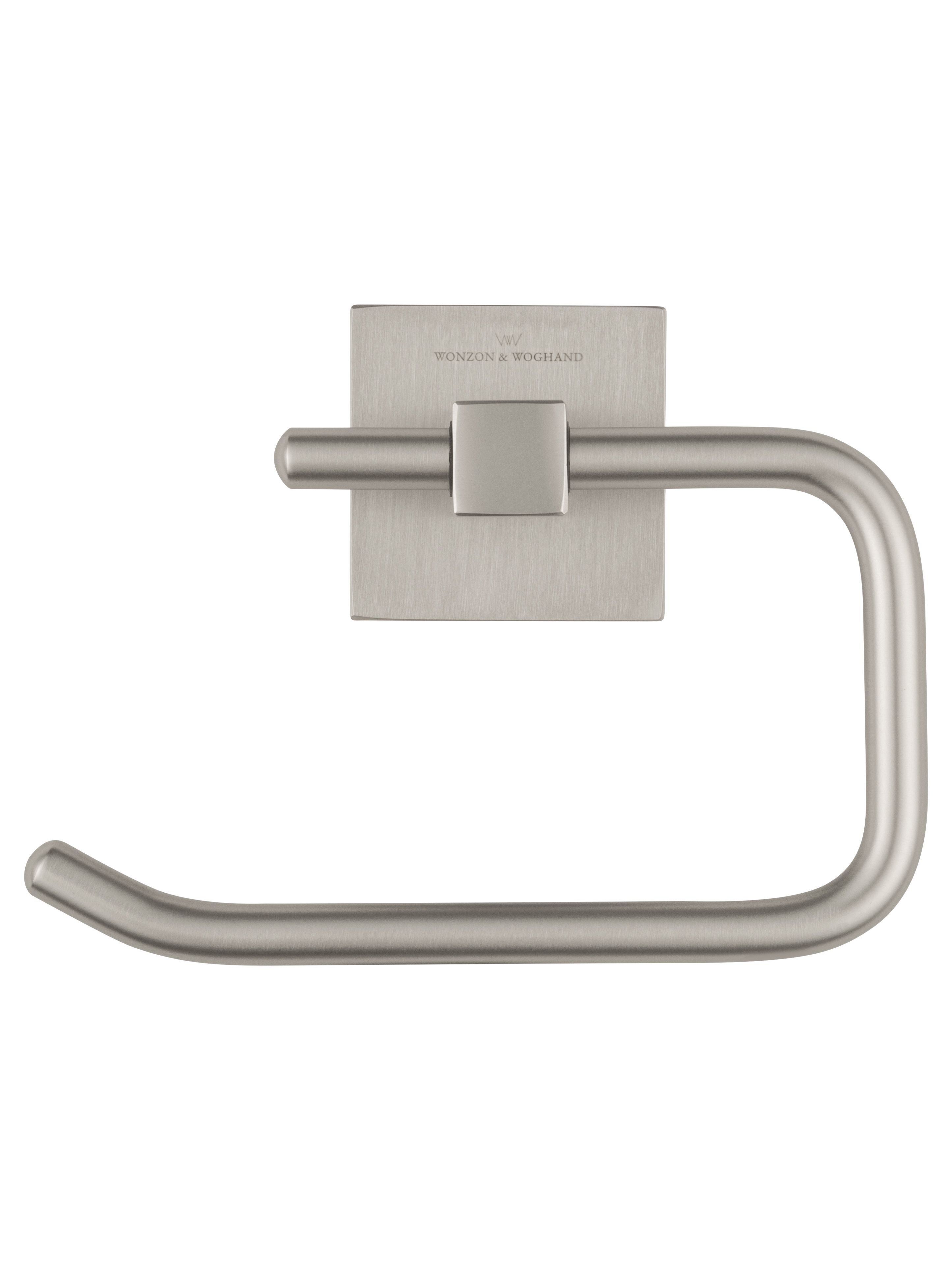 Держатель для туалетной бумаги без крышки WONZON & WOGHAND POLO, Брашированный никель (WW-8916-BN)