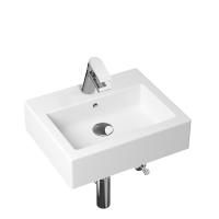 Комплект 5 в 1 Lavinia Boho Bathroom Sink 21510326, накладная фарфоровая раковина 50.5 см, смеситель, латунный сифон, донный клапан quick-clac, угловые вентили 2 шт.