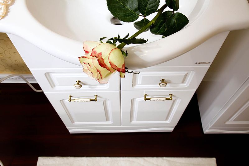 Тумба под раковину Бриклаер Анна 60 Белая