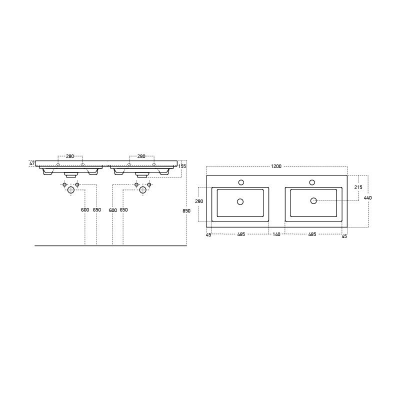Раковина Dreja Isik 4120-KL, артикул 4120-KL