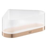 Полочка для душа GROHE Selection, угловая с держателем, теплый закат матовый (41038DL0) Полочка для душа GROHE Selection, угловая с держателем, теплый закат матовый (41038DL0)