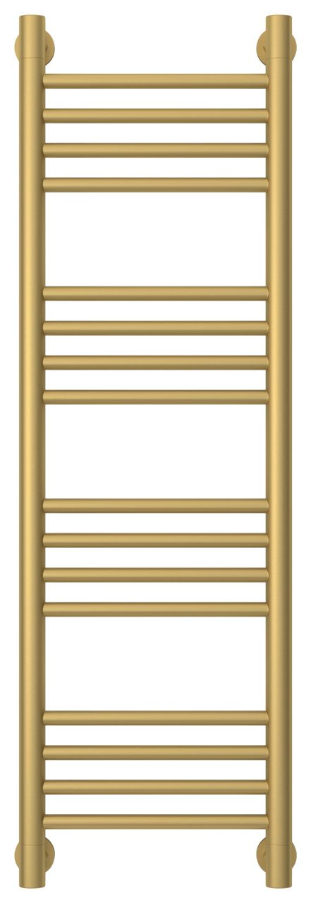Полотенцесушитель водяной "Богема+" прямая 1000х300 (Матовое ЗОЛОТО)