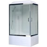Душевая кабина Royal Bath BP 100х80 RB8100BP6-WC-CH-R стекло матовое задняя стенка Белая Душевая кабина Royal Bath BP 100х80 RB8100BP6-WC-CH-R стекло матовое задняя стенка Белая
