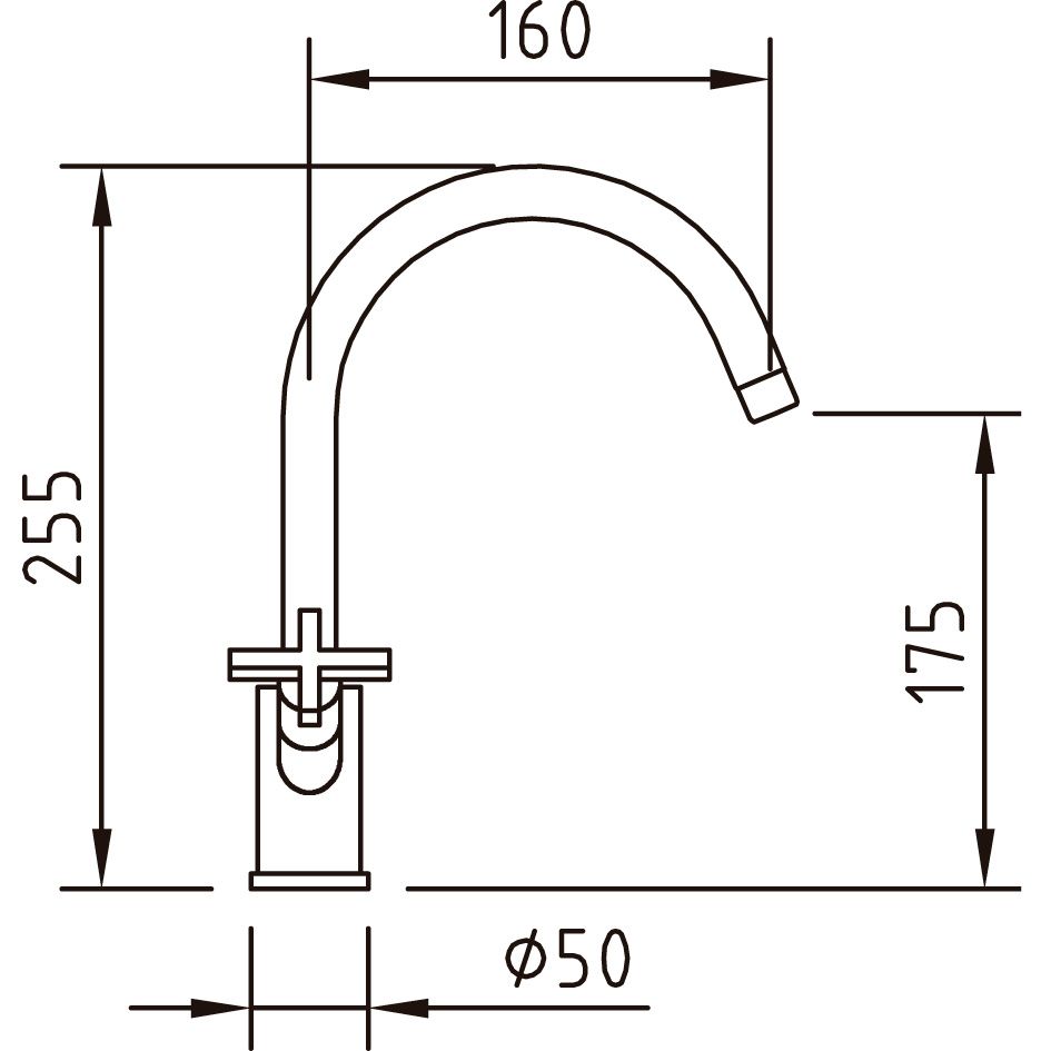 Смеситель Clever Morea 97001 для раковины
