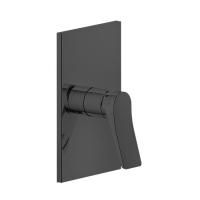 GESSI Rilievo Встраиваемый смеситель для душа на 1 источник (внешние части), цвет: nero XL