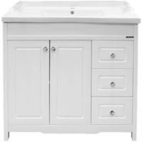 Тумба с раковиной Comforty Тбилиси 90 3132630 Белая