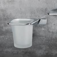 Colombo Alize Стакан, подвесной, Sx, цвет: хром/матовое стекло Colombo Alize Стакан, подвесной, Sx, цвет: хром/матовое стекло