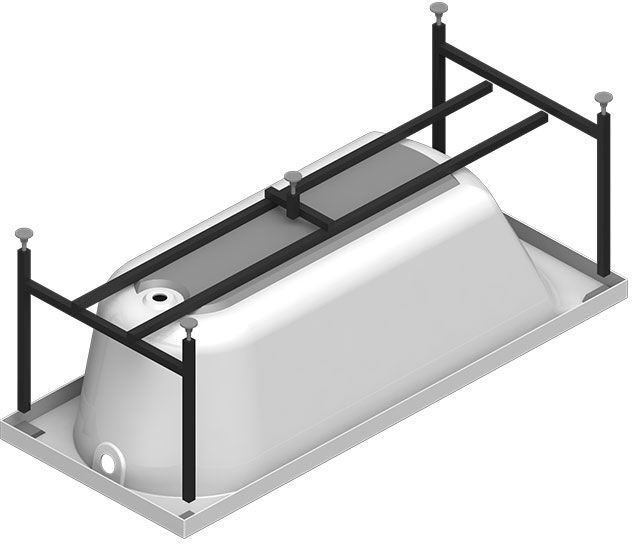 Акриловая ванна Radomir Vannesa Николь 168х70 2-01-0-0-1-206 Белая без гидромассажа
