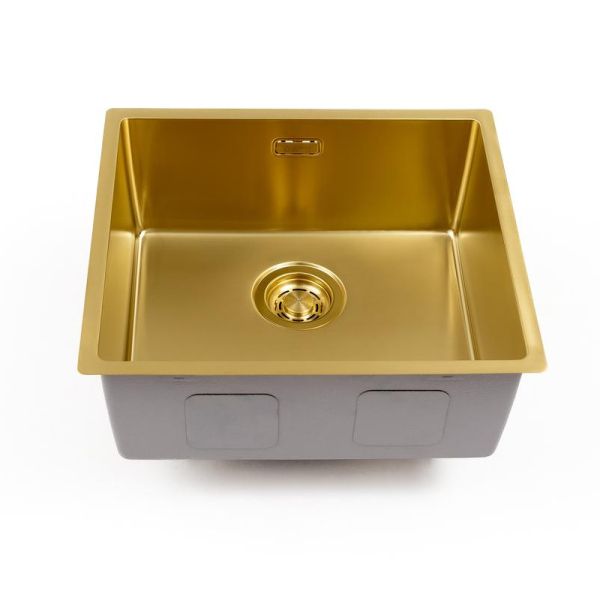 Кухонная мойка Grandex Aqua Optima 5010861, золото