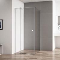 Душевой уголок Cezares Valvola-AH-1 80x90 профиль Хром стекло прозрачное