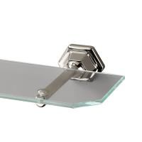 Devon Jubilee Полка стеклянная держатель хром