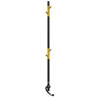 Полотенцесушитель электро "Имидж 150*1400", черный муар+золото, универсальный