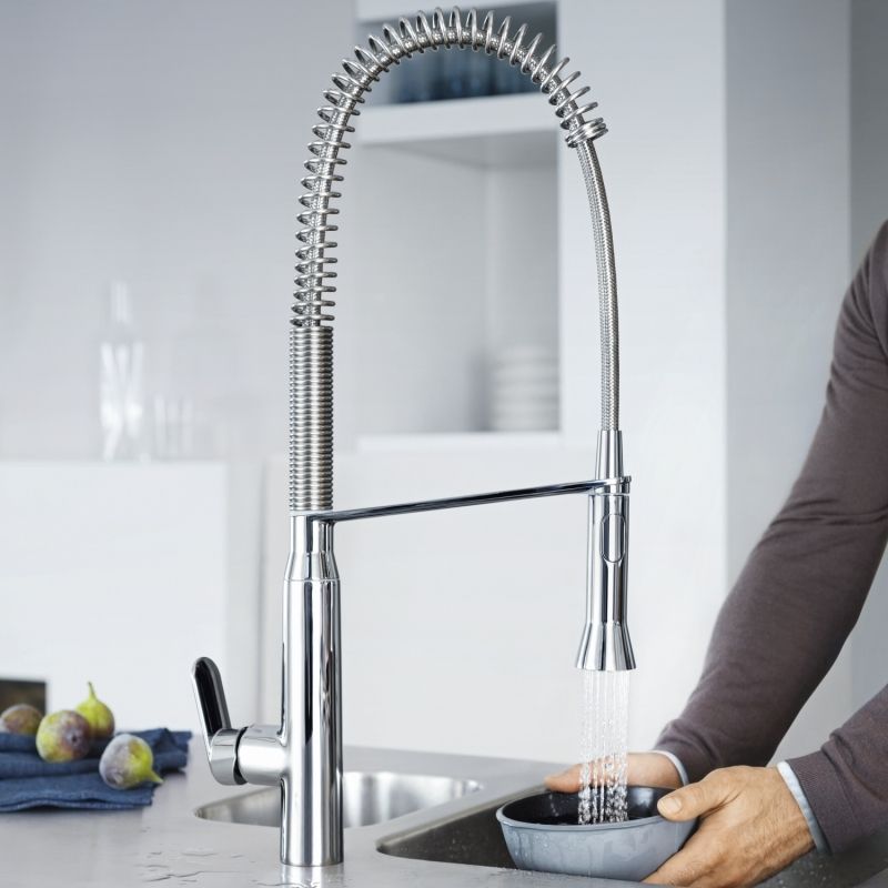 Смеситель для кухни GROHE K7 с высоким изливом, хром (32950000) Смеситель для кухни GROHE K7 с высоким изливом, хром (32950000)