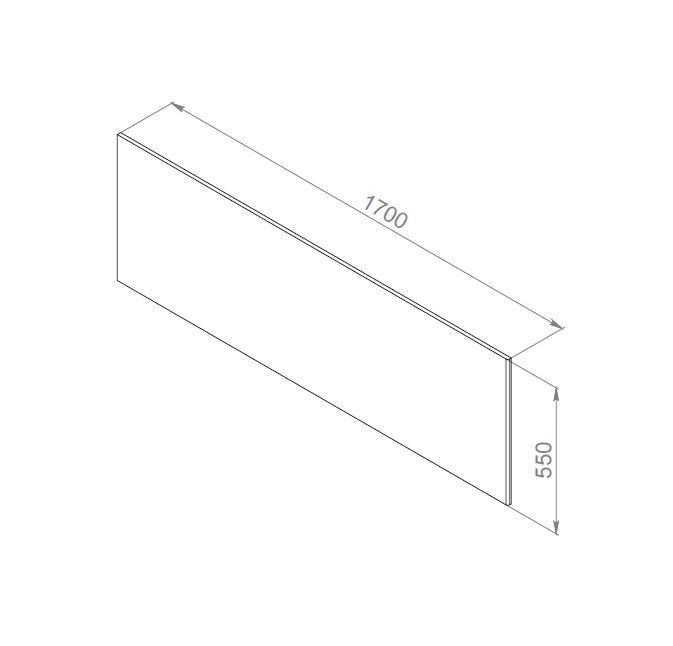 W52A-170-075W-P Inspire V2.0 панель фронтальная для ванны, 170х75 см, шт W52A-170-075W-P Inspire V2.0 панель фронтальная для ванны, 170х75 см, шт