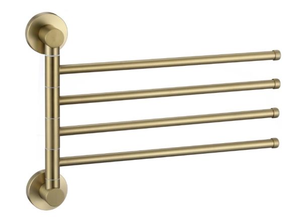 Полотенцедержатель Savol S-005604C, матовое золото