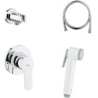 Гигиенический душ со смесителем Grohe BauEdge 124897 Хром Гигиенический душ со смесителем Grohe BauEdge 124897 Хром