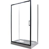 Душевой уголок Cerutti SPA Gloria 120x80 B профиль Черный стекло прозрачное Душевой уголок Cerutti SPA Gloria 120x80 B профиль Черный стекло прозрачное