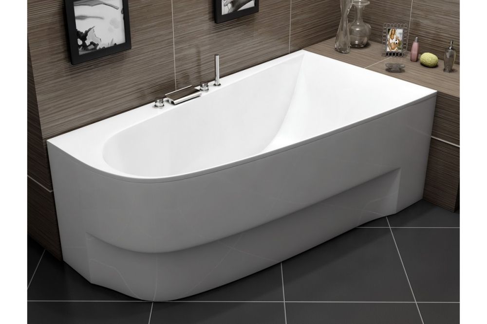 Ванна акриловая правосторонняя Vayer BOOMERANG Гл000010849, 160x90, артикул Гл000010849