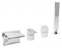 Смеситель на борт ванны Rav Slezak Loira LR566.5P хром