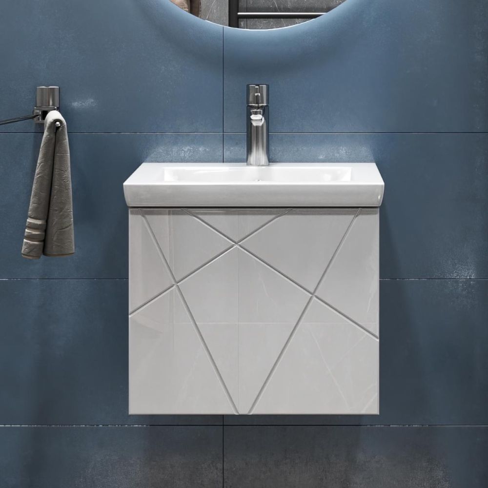 Тумба под раковину подвесная VIGO Geometry 032, 50 см, артикул 032