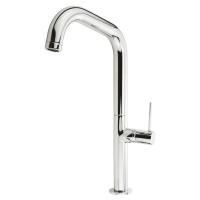 CUCINA FORTIS Смеситель для кухни моноком., высокий излив, ручка сбоку, хром