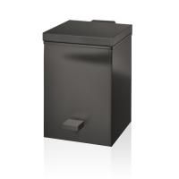 Decor Walther Cube TE 75 SC Ведро с педалью и крышкой 17x26x26.5см, цвет: темная бронза ЗАКАЗ ПО ЗАПРОСУ