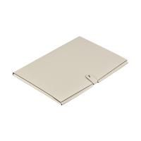 ADJ Папка для бумаг А4, 23x31 см., цвет: панна котта/белый