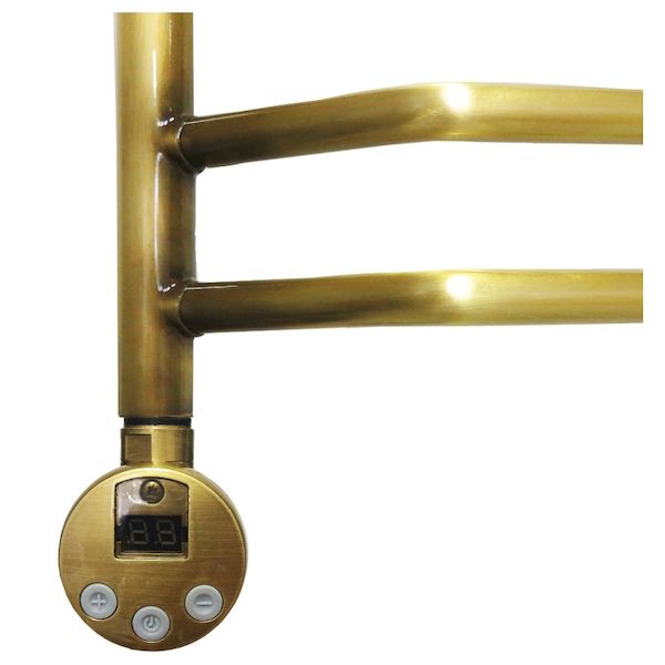 Электрический полотенцесушитель Domoterm Лаура П12 500*985 АБР E L Античная бронза