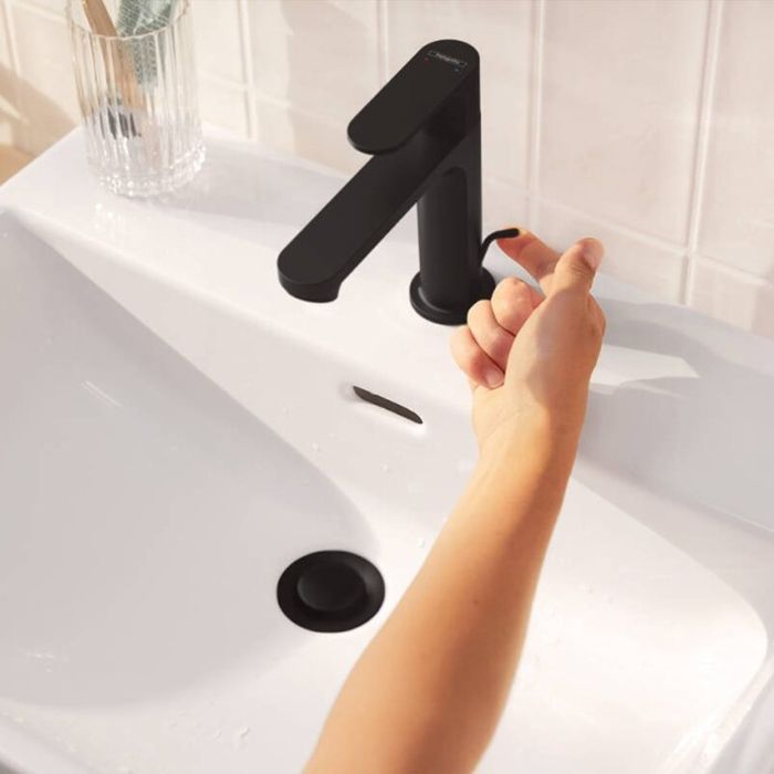 Смеситель для раковины, Hansgrohe, Rebris S, тип открывания воды-однорычажный, тип регулирования воды-керамический картридж, монтаж-на раковину/столешницу, отверстия для монтажа-1, высота, мм-168, вынос излива, мм-133, тип излива-неподвижный, донный клапа Смеситель для раковины, Hansgrohe, Rebris S, тип открывания воды-однорычажный, тип регулирования воды-керамический картридж, монтаж-на раковину/столешницу, отверстия для монтажа-1, высота, мм-168, вынос излива, мм-133, тип излива-неподвижный, донный клапа