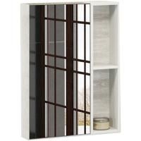 Зеркальный шкаф Comforty Прага 60 4147599 Дуб белый