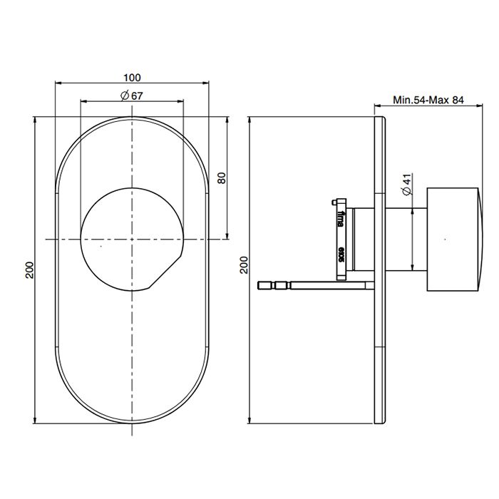 Fima Carlo Frattini So Смеситель для раковины, встраиваемый, цвет: золото