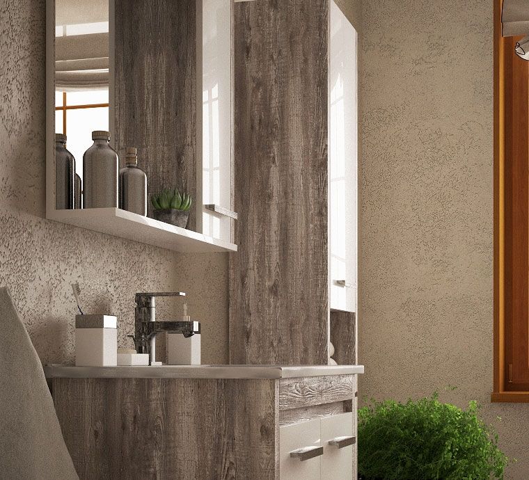 Тумба "Лорена 75", антик, Оскар 75