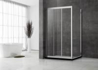 Душевой угол Veconi Rovigo RV-031, 1200х700х1950, хром, стекло прозрачное