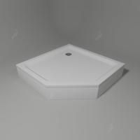 Душевой поддон трапеция RGW LUX/TN-TR (1000x1000)