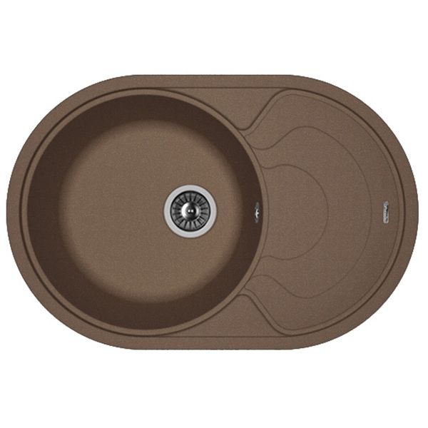 Кухонная мойка Florentina Родос-760 Антрацит