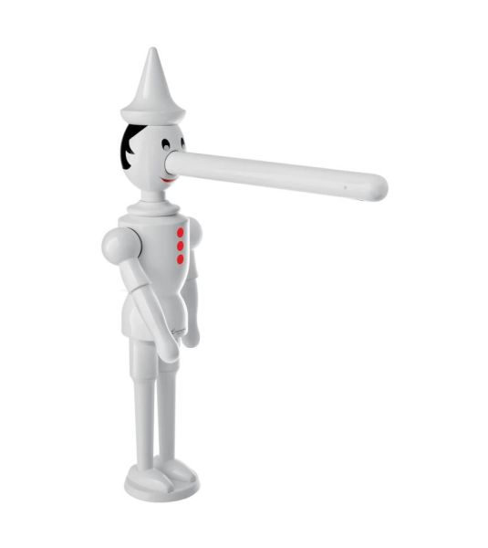 Emmevi Pinocchio, двухрычажный кухонный смеситель (излив 20,6 см), без донного клапана, цвет белый