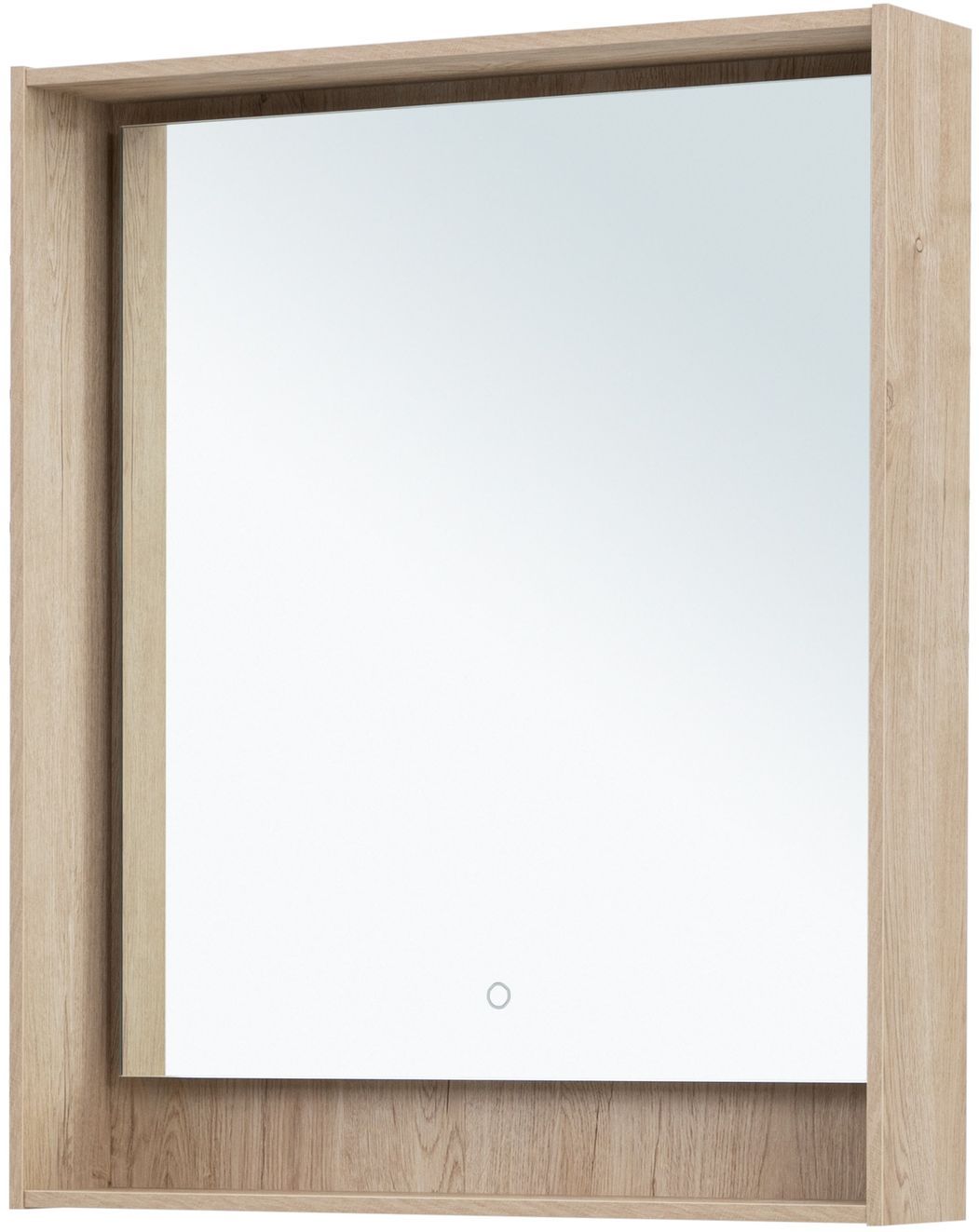 Зеркало Aquanet Милан 70 дуб светлый Зеркало Aquanet Милан 70 дуб светлый