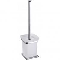 Ершик для унитаза Art&Max Zoe AM-G-6839D Хром Белый