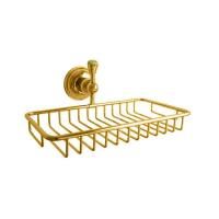 Nicolazzi Onice Полочка-решетка прямоугольная, цвет: золото