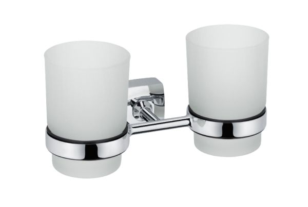 Стакан для зубных щеток Fixsen Kvadro FX-61307 Хром