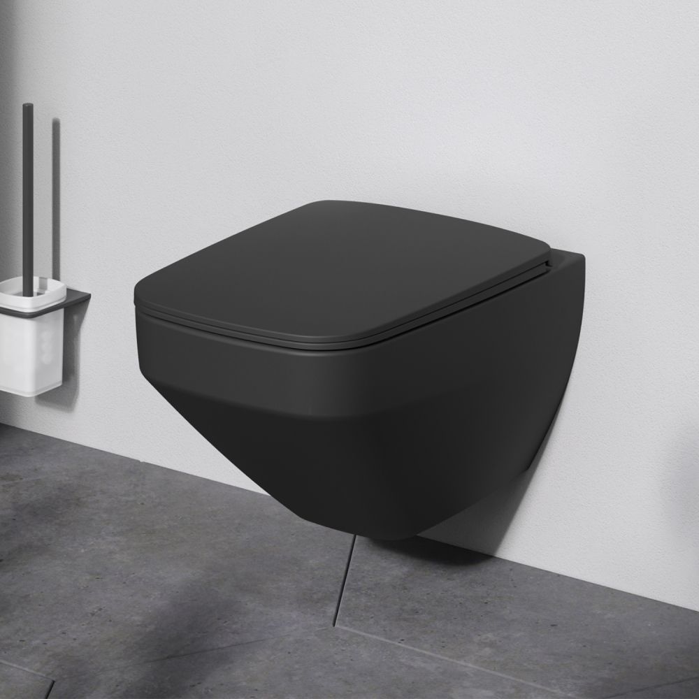 C50A1700MBSC Inspire V2.0 подвесной унитаз FlashClean с сиденьем микролифт, черн мат C50A1700MBSC Inspire V2.0 подвесной унитаз FlashClean с сиденьем микролифт, черн мат