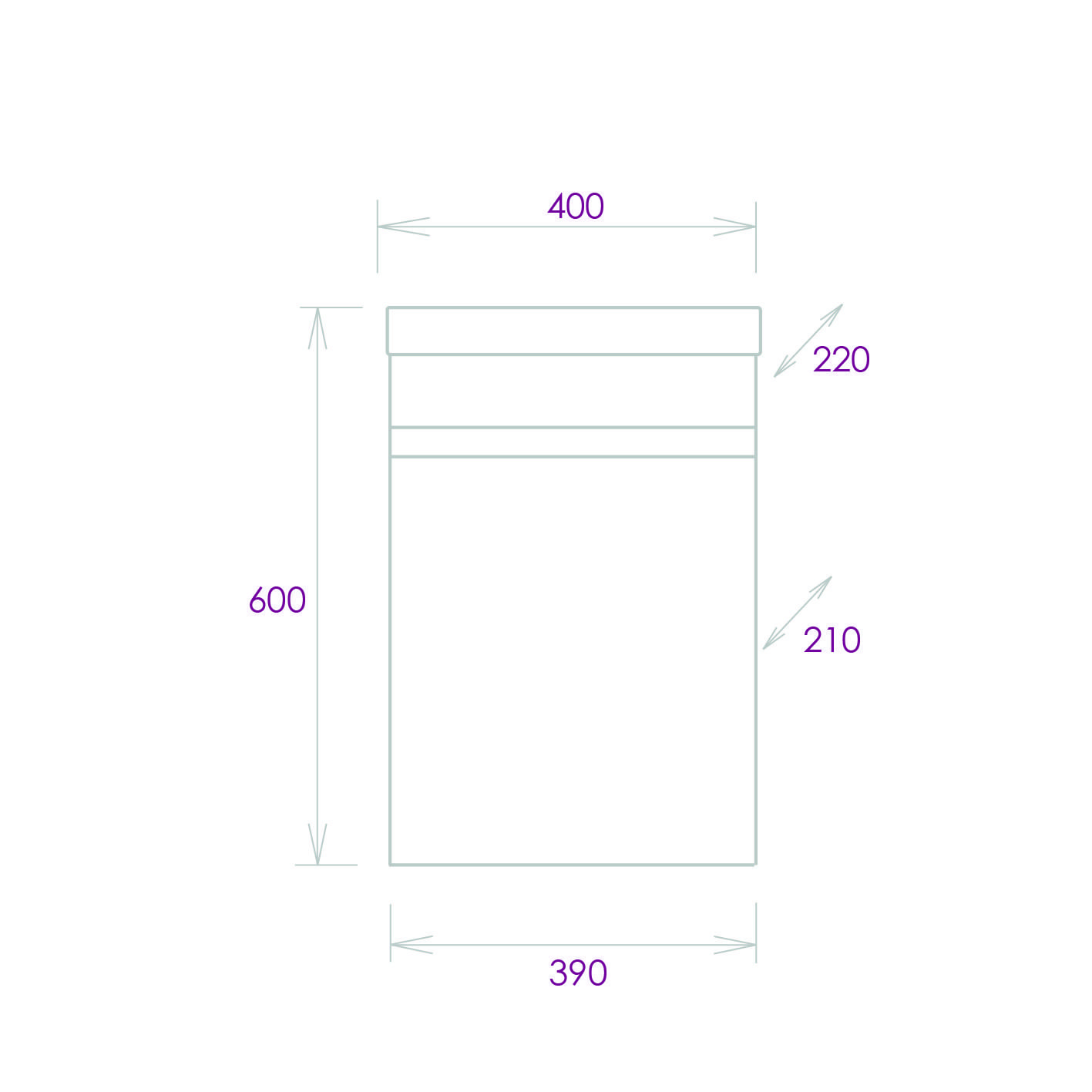Тумба Onika Милтон 40 подвесная, белая (ум. Como 40)