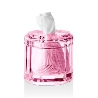 Емкость, Decor Walther, Kristall, габариты изделия (шгв)-150*150*150 мм, цвет-розовый