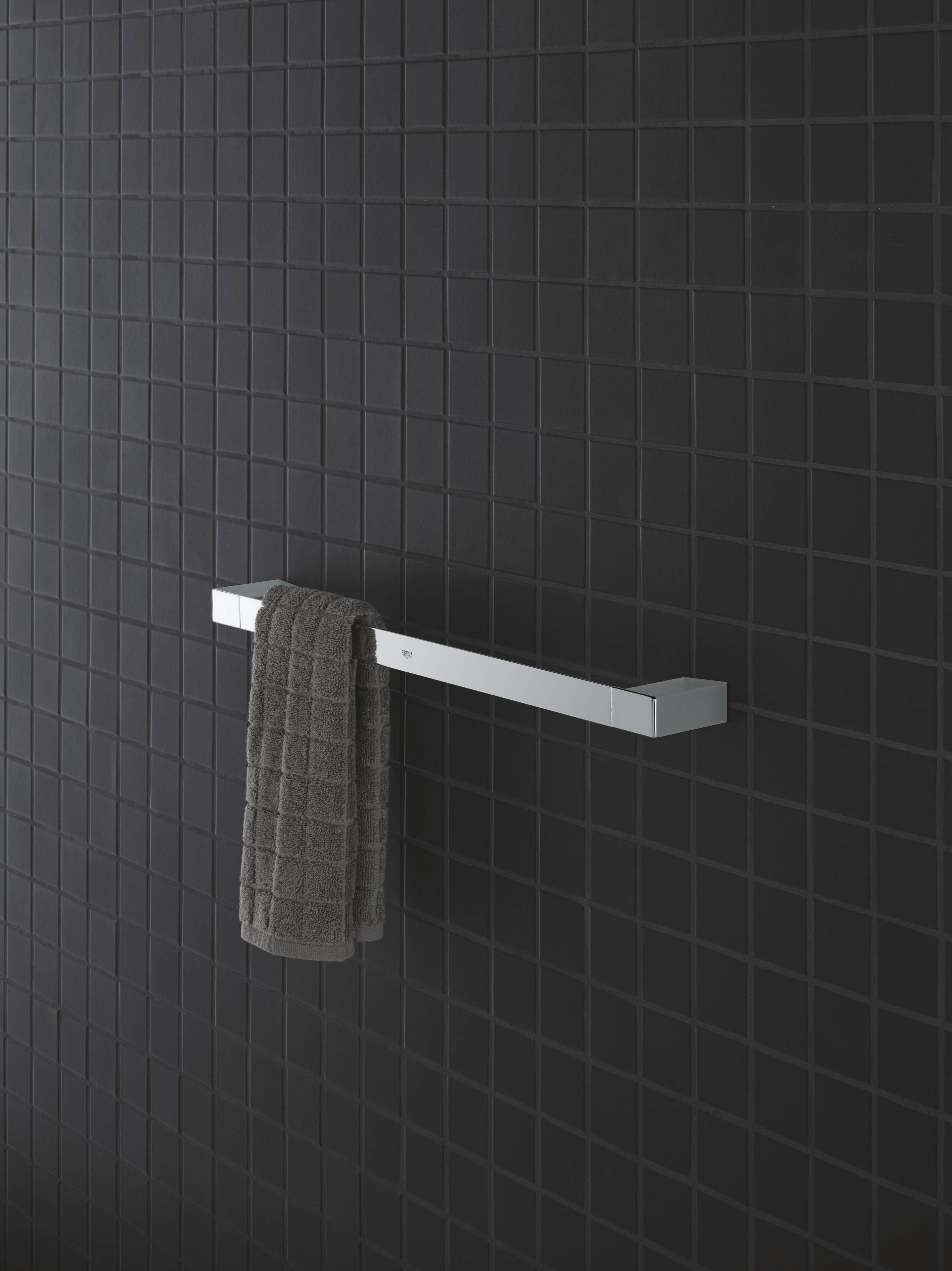 Держатель для полотенца GROHE Selection Cube, хром (40767000) Держатель для полотенца GROHE Selection Cube, хром (40767000)