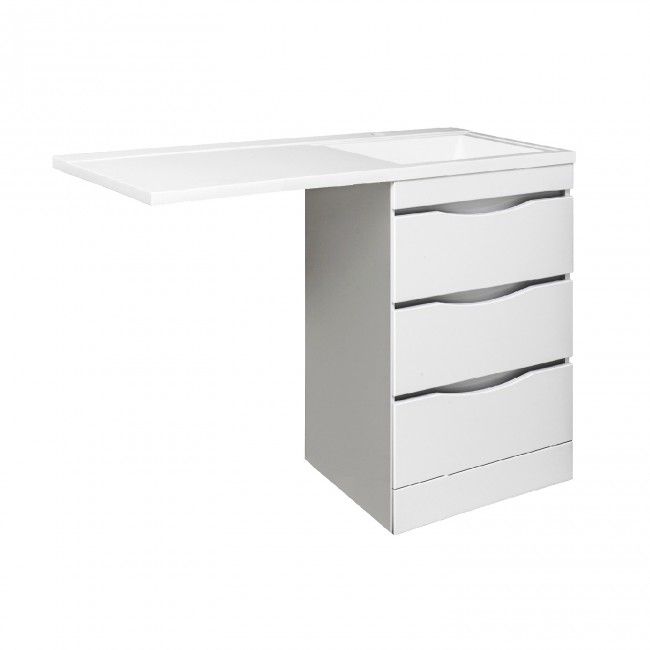 Умывальник Runo мебельный Гамма 120 лайт левое крыло (00-00001025), артикул 00-00001025