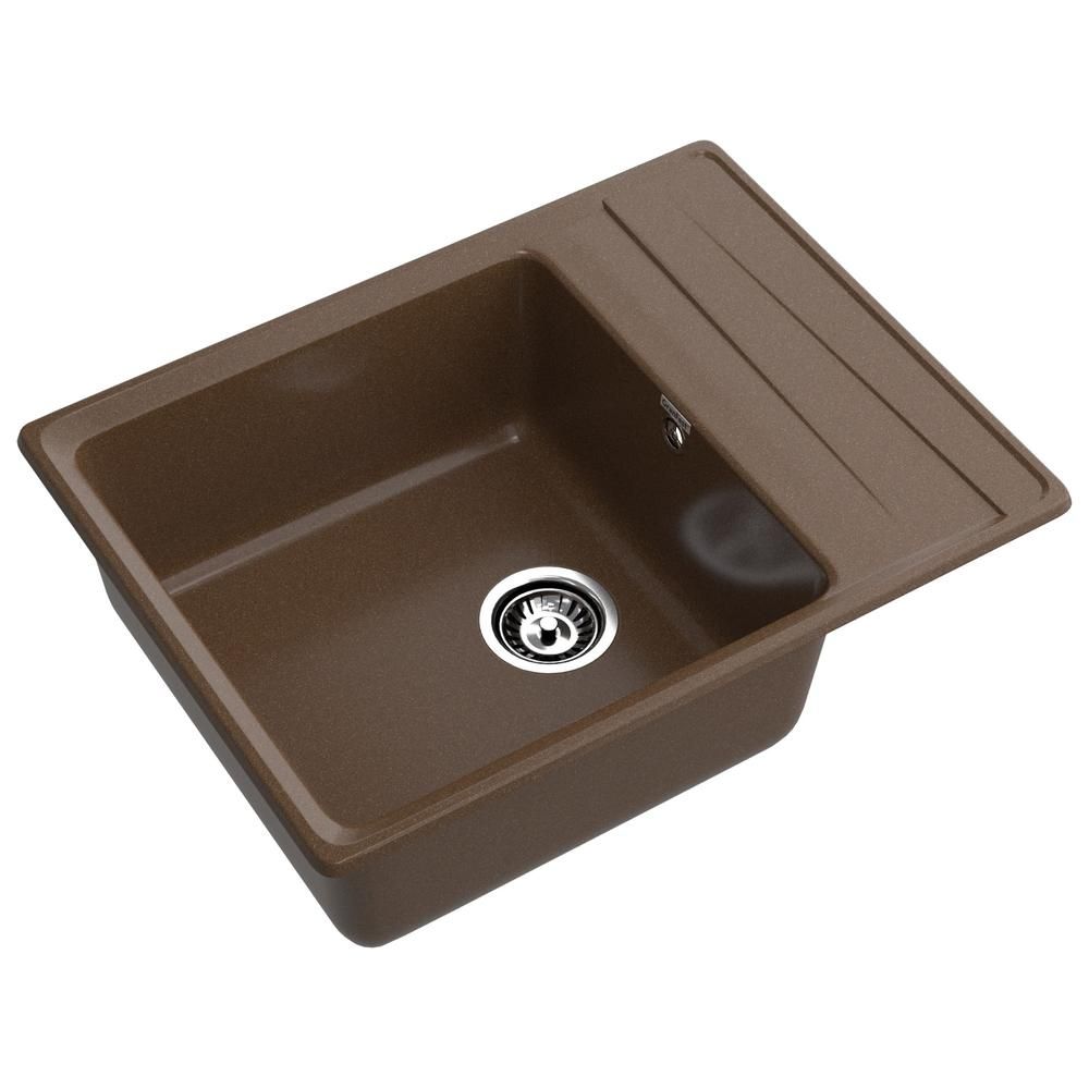 Кухонная мойка GranFest LEVEL 660L, терракот, артикул LV-660L терракот